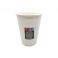 Preview: Coffee to go Kaffeebecher "L" weiß 420 ml Ø 90 mm (50 Stk.)